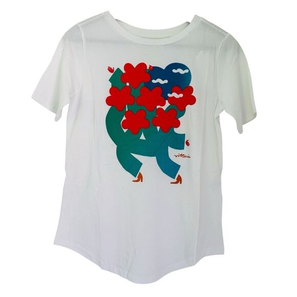 Universal Standard Ever Mothers Tee by Amber Vittoria Size 4XS (00-0) - Picture 2 of 10